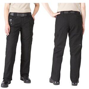 5.11 Tactical Women’s Size 16 Long Black Cargo Utility Workwear Duty Outdoor Pan